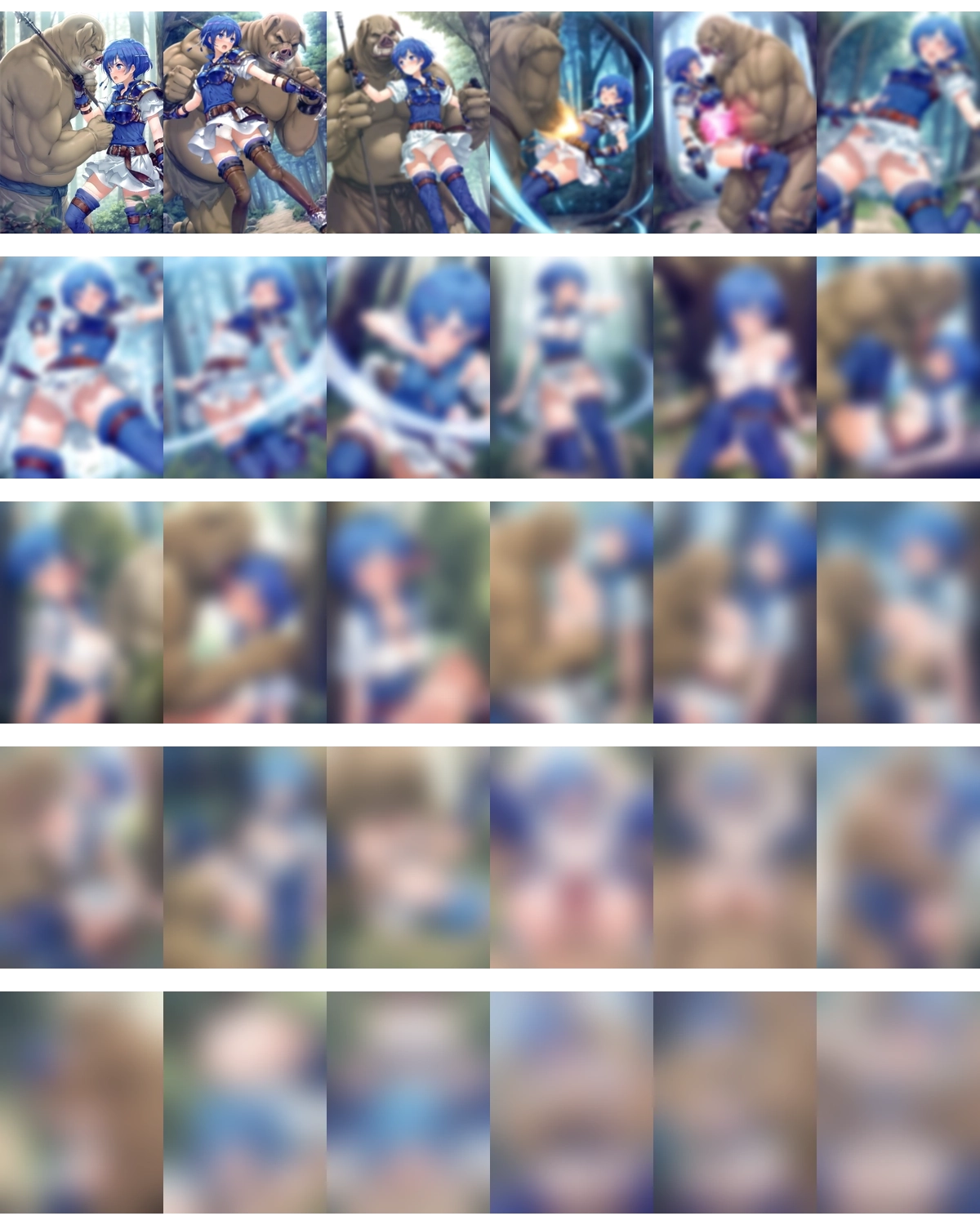 森を偵察中の女騎士 30pic 【ファイアーエムブレム】