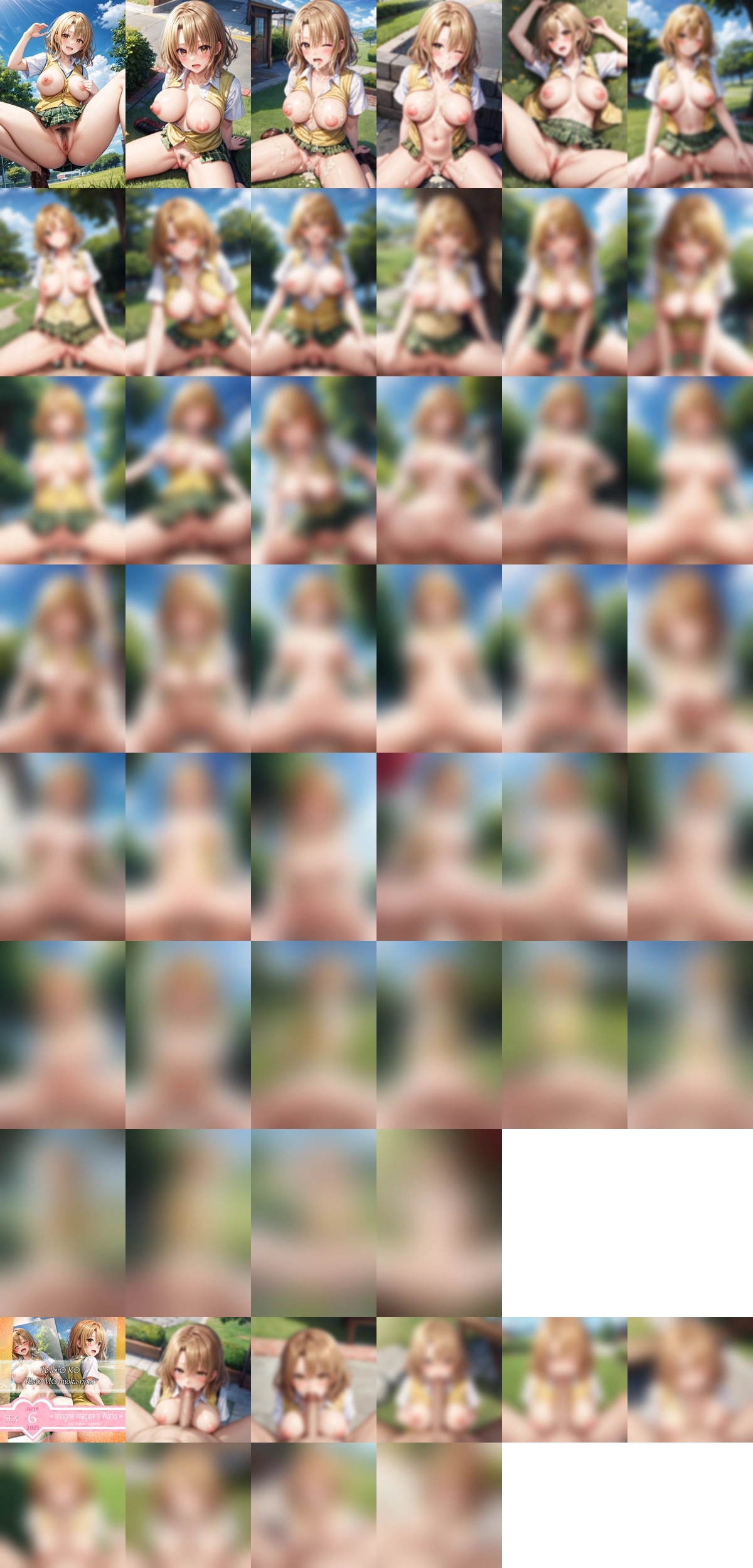 ToLOVEる 籾岡里紗 sex 1 のAIエロ画像 50pic