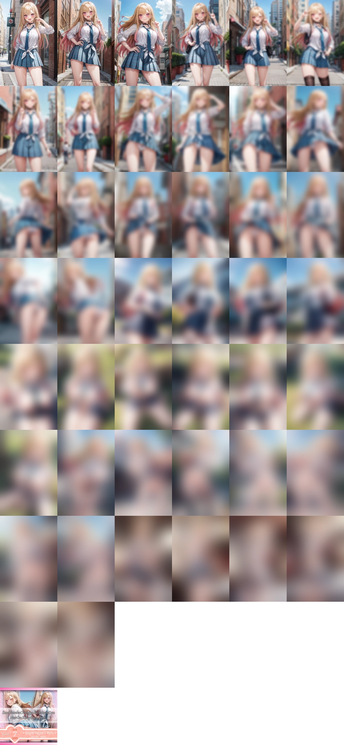 その着せ替え人形は恋をする 喜多川海夢 nude 2 のAIエロ画像 45pic