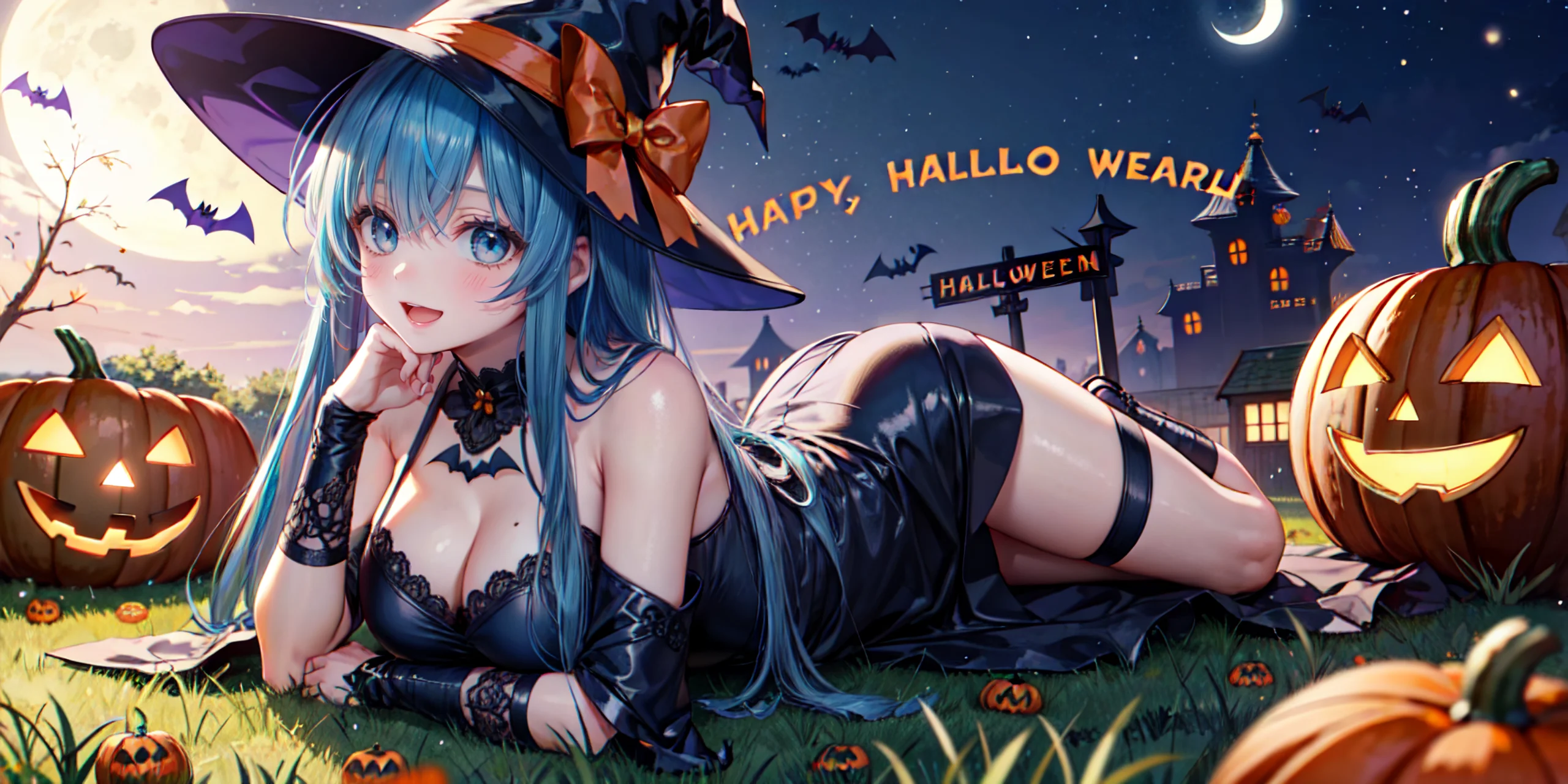 HENTAI-AI 10月カバーイラスト(ハロウィンバージョン) 25pic