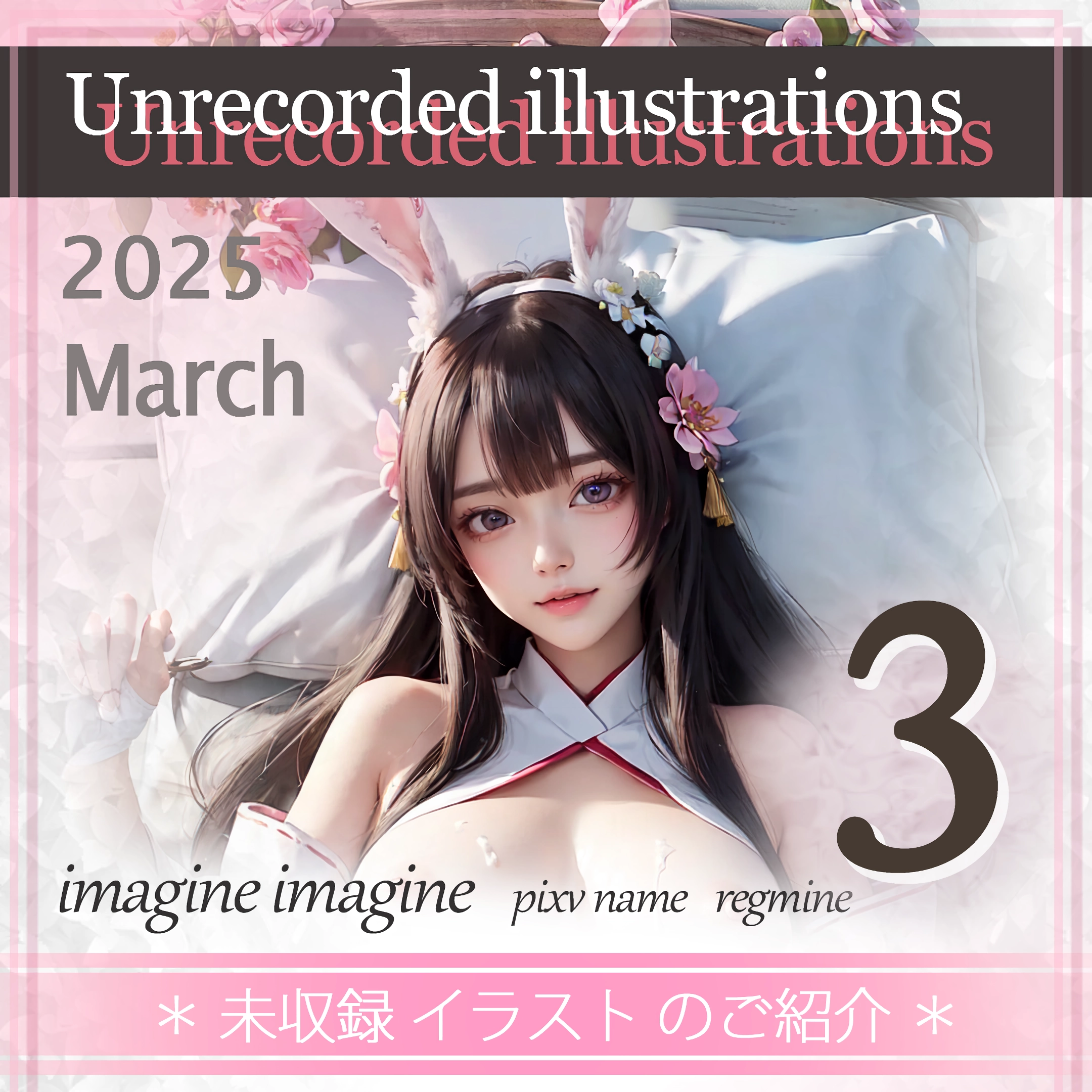 6月末 3月未収録イラスト のAIエロ画像 50pic