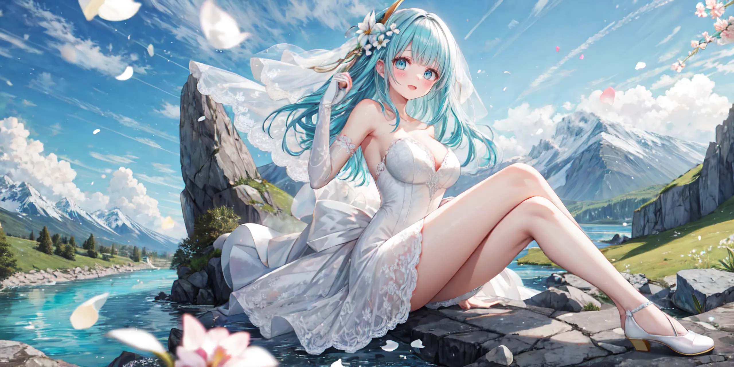 HENTAI-AI 6月カバーイラスト(ジューンブライドバージョン) 30pic AI生成エロ画像-79788